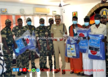 பழங்குடியினர் இன குடும்பங்களுக்கு உதவிய மாவட்ட காவல் கண்காணிப்பாளர்