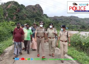 வெள்ளத்தில் பாதிக்கப்பட்ட பகுதிகளில் டி.ஜி.பி அவர்கள் ஆய்வு