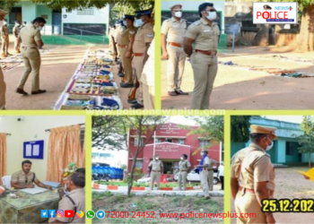 கோவை மாவட்டக் காவல் கண்காணிப்பாளர் அவர்கள் ஆய்வு