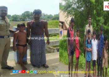 தங்கள் உயிரை பொருட்படுத்தாமல் சிறுவனை மீட்ட சிவகங்கை காவல்துறையினர்