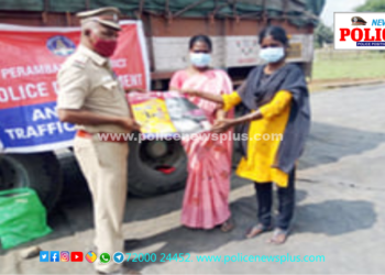 பொது மக்களிடம் பெண்கள் மற்றும் குழந்தைகள் பாதுகாப்பு குறித்து விழிப்புணர்வு ஏற்படுத்திய காவல்துறையினர்.