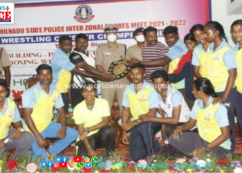 தமிழ்நாடு காவல்துறை 61 மண்டலுங்களுக்கு மல்யுத்த உடற்கட்டமைப்பு போட்டி