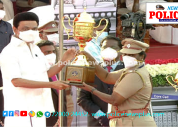 சிறந்த 2-வது காவல் நிலையத்திற்கான முதலமைச்சர் கோப்பை