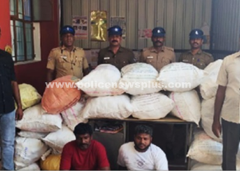 553 கிலோ குட்கா பறிமுதல் 2 நபர்கள் கைது