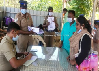 பொதுமக்களை நேரடியாக சந்தித்து மனுக்களை பெற்ற மாவட்ட காவல் கண்காணிப்பாளர்