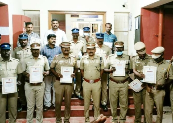 கொலை வழக்கு குற்றவாளிகளை விரைந்து கைது செய்த தனிபடையினருக்கு பாராட்டு