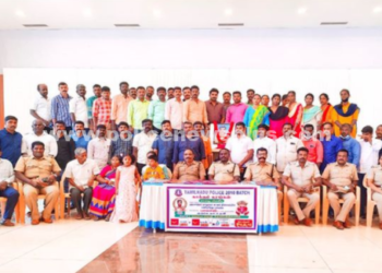 இறந்த காவலர் குடும்பத்திற்கு சக காவலர்களின் மனிதநேயம்