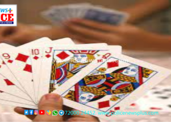 சட்டவிரோதமாக சூதாடிய மூன்று நபர்கள் கைது ஏழு இருசக்கர வாகனங்கள் பறிமுதல்