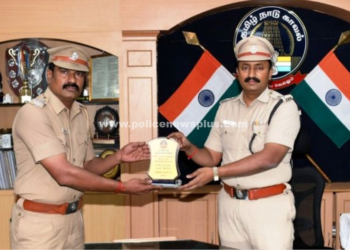 சிறந்த காவல் நிலையமாக உசிலம்பட்டி நகர் காவல் நிலையத்திற்கு முதல்வரின் சிறந்த காவல் நிலையம் விருது வழங்கப்பட்டது