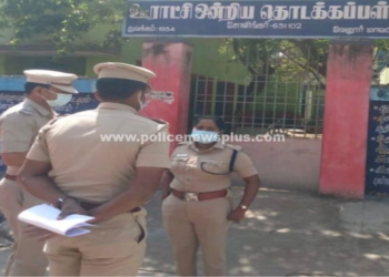 இராணிப்பேட்டை மாவட்ட காவல் கண்காணிப்பாளர் அவர்கள் ஆய்வு