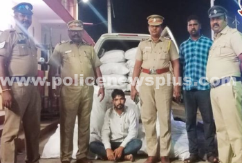 போலீசார் சோதனையில் 334 கிலோ பொருட்கள் பறிமுதல்