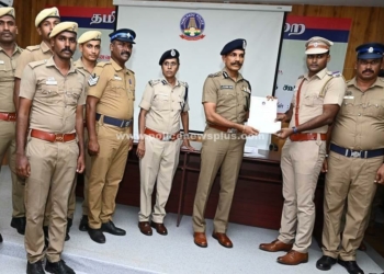 டி.ஜி.பியின்  பாராட்டுச் சான்றிதழ்,  தனிப்படை உதவி ஆய்வாளர்!