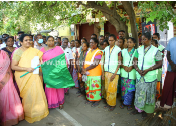 மதுரையில் சிறப்பான, தூய்மைப் பணி