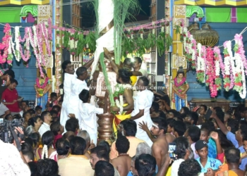 விழாவில் மக்களுக்காக , காவல் துறையின் பாதுகாப்பு பணி!