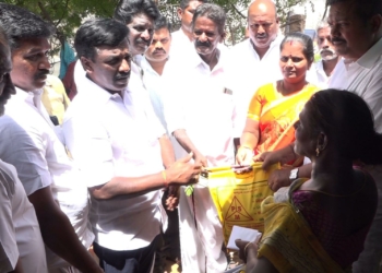 தீ விபத்தினால் பாதிக்கப்பட்ட குடும்பங்களுக்கு, சட்டமன்ற உறுப்பினர் உதவி!