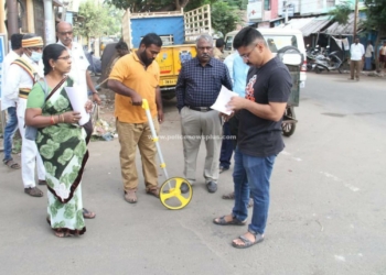 வளர்ச்சித் திட்டப் பணிகள், ஆணையாளர் ஆய்வு!