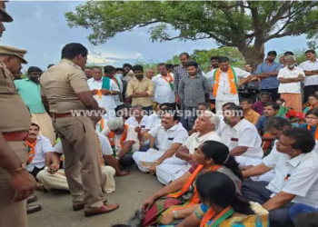 பா.ஜ.க.வினர் 200 பேர் கைது!