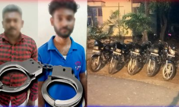 தொடர் வாகனதிருட்டில், 2 பேர் கைது!