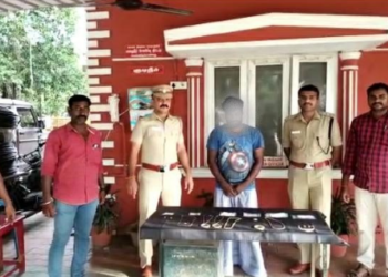 கன்னக்களவு திருட்டில், ஈடுபட்ட  குற்றவாளி கைது!