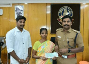 ஆய்வாளரின் குடும்பத்திற்க்கு, நிவாரண நிதி!