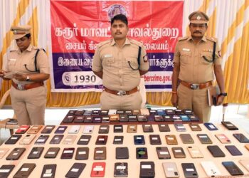 காணாமல்போன செல்போன்கள் மீட்பு,சைபர் கிரைம் காவல்துறை!