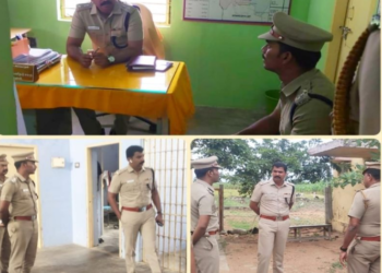 சேரகுளம் காவல் நிலையத்தில்,திடீர் ஆய்வு!