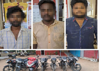 வாகன திருட்டில்,  குற்றவாளிகள் கைது!