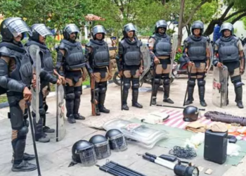 விரைவுப்படை காவல்துறையினருக்கு, பாதுகாப்பு உபகரணங்கள்!