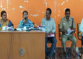 பலத்த பாதுகாப்பு ஏற்பாடுகள் செய்ய,  ஆலோசனை கூட்டம்!