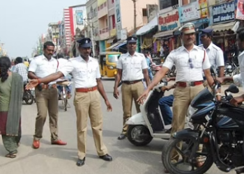 போக்குவரத்து காவல்துறையினரின், சிறப்பு சோதனை!