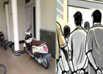 வாகனத்தால் நான்கு பேர் கைது