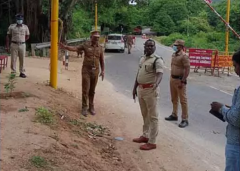 ஊர்வலம் நடக்கும் இடங்களை, போலீஸ் சூப்பிரண்டு ஆய்வு!