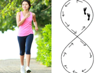 வியக்க வைக்கும் நன்மைகள், 8 வடிவ நடைபயிற்சி!