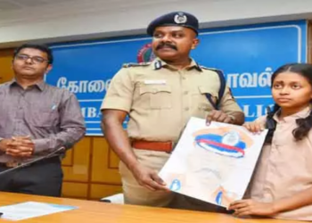 மாநகராட்சி பள்ளி மாணவ,மாணவிகள்,காவல் ஆணையர்!