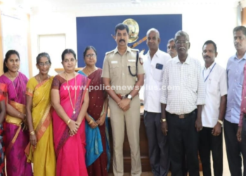 நல்லாசிரியர் விருதுக்கு தேர்வு செய்யப்பட்டுள்ள ஆசிரியர்களுக்கு,பாராட்டு தெரிவித்த எஸ்.பி!