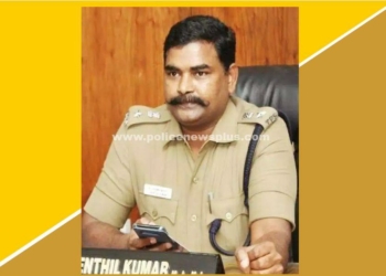 மாணவர்களுடன், எஸ்.பி!