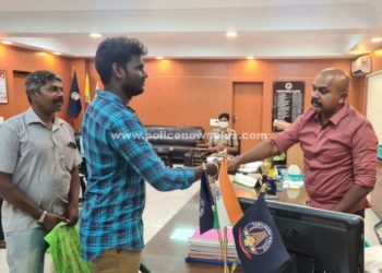 தவறவிட்ட பணம் ஒப்படைப்பு, காவல்ஆணையர் பாராட்டு!