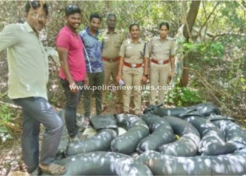 2 லட்சம் மதிப்புள்ள 1042 லிட்டர் கள்ளச்சாராயம், திருவண்ணாமலை காவல்துறையினர்!