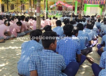 பல்வேறு இடங்களில் தீவிர விழிப்புணர்வு, இராணிப்பேட்டை காவல்துறையினர்!