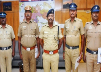 போதைப்பொருள் வேட்டையில், சிறப்பாக செயல்பட்ட காவல்துறையினருக்கு பாராட்டு!