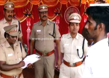 ஊர்க்காவல் படைக்கு ஆட்கள் தேர்வு முகாம்,  புதுக்கோட்டை  S.P