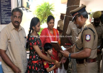 வீரர்களுக்கு ஆறுதல் தெரிவித்த டி.ஜி.பி  திரு.பி.கே. ரவி