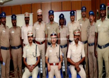 காவலர்களை பாராட்டி பணவெகுமதி!