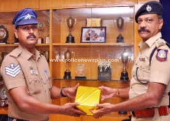 சிறப்பாக துப்பு துலக்கிய காவல்துறையினர் S.P  வெகுமதி!
