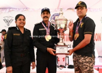 போட்டியில் முதலிடமும் தங்கப்பதக்கமும் பெற்ற S.P