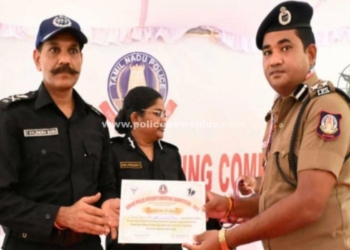 மாநில அளவிலான போட்டியில் பதக்கம் பெற்ற காவல்துறை துணைத் தலைவர்!