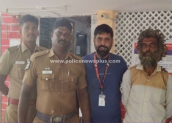 மனநலம் பாதிக்கப்பட்டு சுற்றித்திரிந்தவரை மீட்ட காவல் ஆய்வாளர்