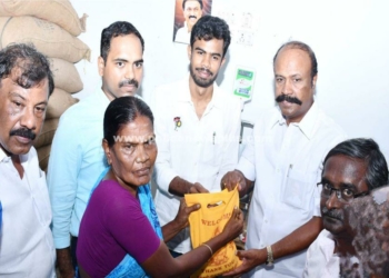 சிவகங்கையில்  நலத்திட்ட உதவிகள், வழங்கிய அமைச்சர்!