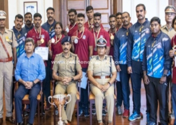 தமிழ்நாடு காவல்துறைக்கு பெருமை சேர்த்த வீரர்களுக்கு D.G.P பாராட்டு!