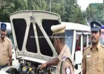 ஆனைக்கல்பாளையத்தில்  ஐ.ஜி. ஆய்வு!